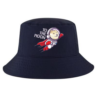 Dogecoin To The Moon Coin Crypto Currency Super Astronaut Cool Comfort Performance Bucket Hat