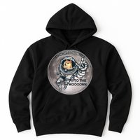 Dogecoin To the Moon Doge Hoodie