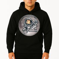 Dogecoin To the Moon Doge Hoodie