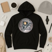 Dogecoin To the Moon Doge Hoodie