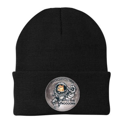 Dogecoin To the Moon Doge Beanie