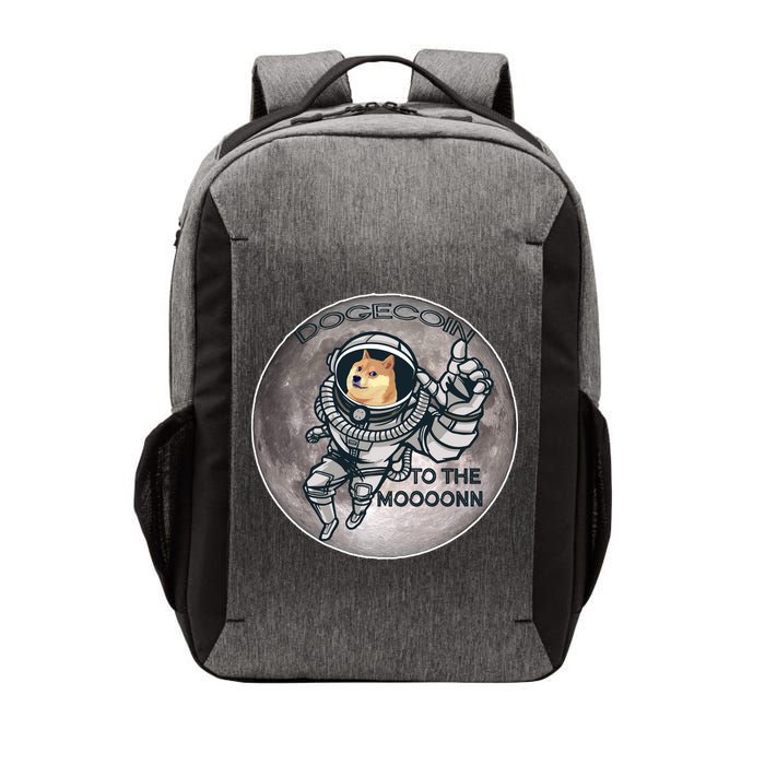 Dogecoin To the Moon Doge Vector Backpack