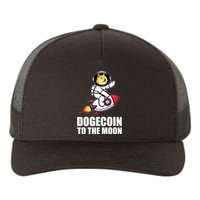 DogeCoin To The Moon Doge Crypto Yupoong Adult 5-Panel Trucker Hat