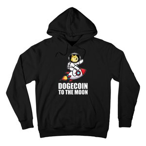 DogeCoin To The Moon Doge Crypto Hoodie