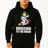 DogeCoin To The Moon Doge Crypto Hoodie