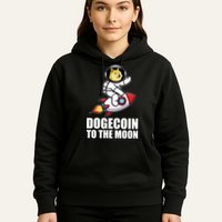 DogeCoin To The Moon Doge Crypto Hoodie