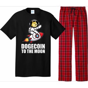 DogeCoin To The Moon Doge Crypto Pajama Set