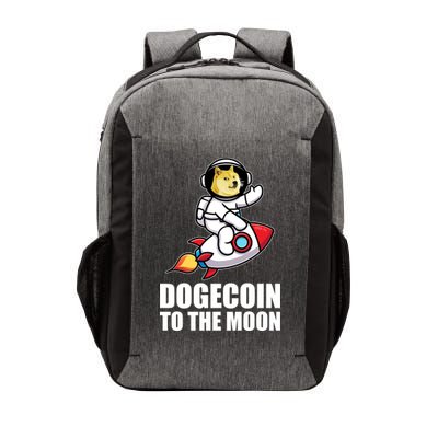 DogeCoin To The Moon Doge Crypto Vector Backpack