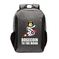 DogeCoin To The Moon Doge Crypto Vector Backpack