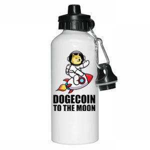 DogeCoin To The Moon Doge Crypto Aluminum Water Bottle