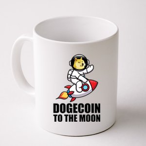 DogeCoin To The Moon Doge Crypto Coffee Mug