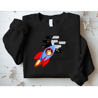 Dogecoin To the Moon Hodl Crypto Currency Sweatshirt