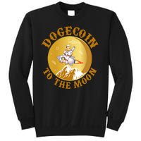 Dogecoin Vintage To The Moon Sweatshirt