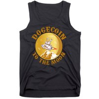 Dogecoin Vintage To The Moon Tank Top