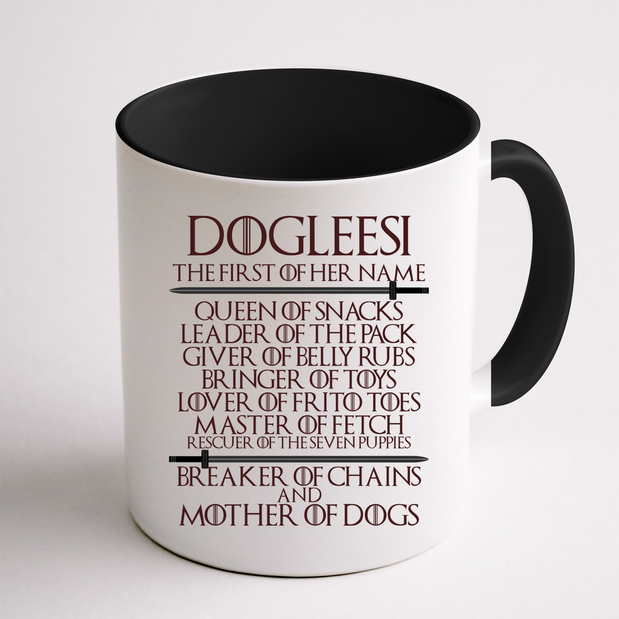 Dogleesi The First Of Her Name Mother Of Dogs Mug