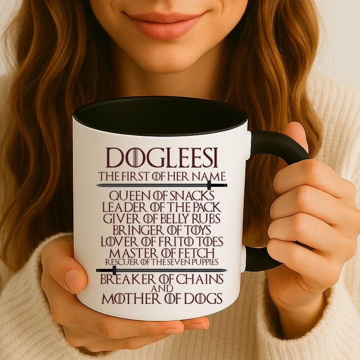 Dogleesi The First Of Her Name Mother Of Dogs Mug