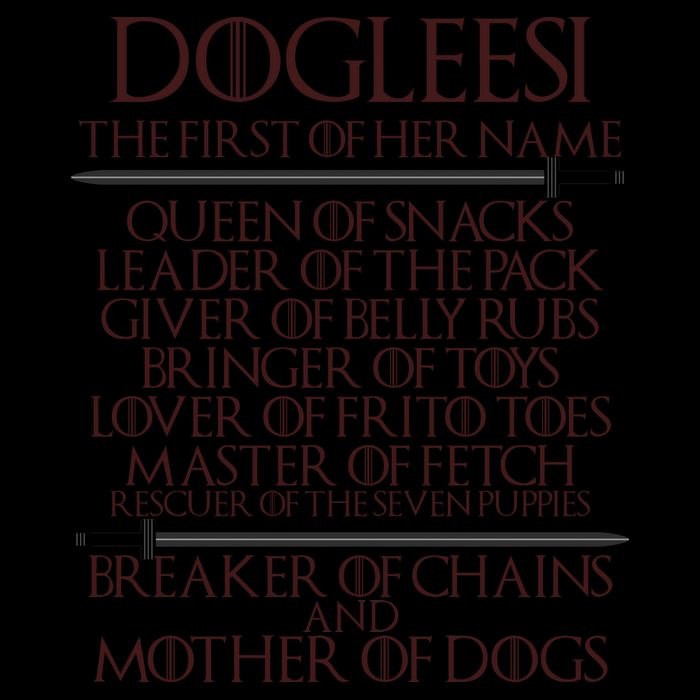 Dogleesi The First Of Her Name Mother Of Dogs Mug