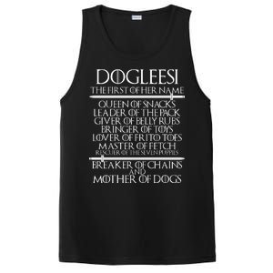 Dogleesi The First Of Her Name Mother Of Dogs PosiCharge Competitor Tank