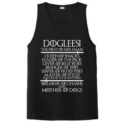 Dogleesi The First Of Her Name Mother Of Dogs PosiCharge Competitor Tank