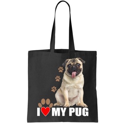 Dogs - I Love My Pug Bag