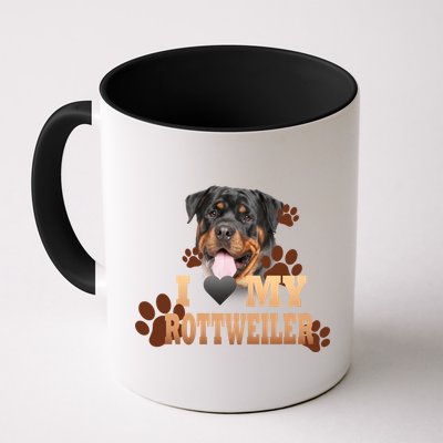 Dogs - I Love My Rottweiler Mug