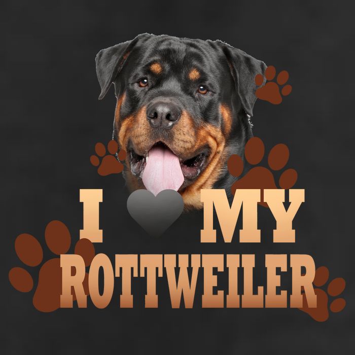 Dogs - I Love My Rottweiler 11oz C Handle Ceramic Mug