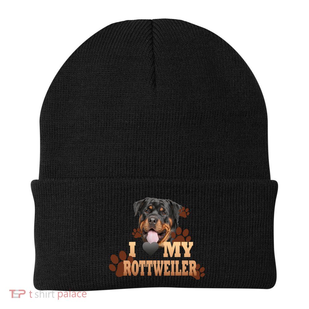 Dogs - I Love My Rottweiler Beanie