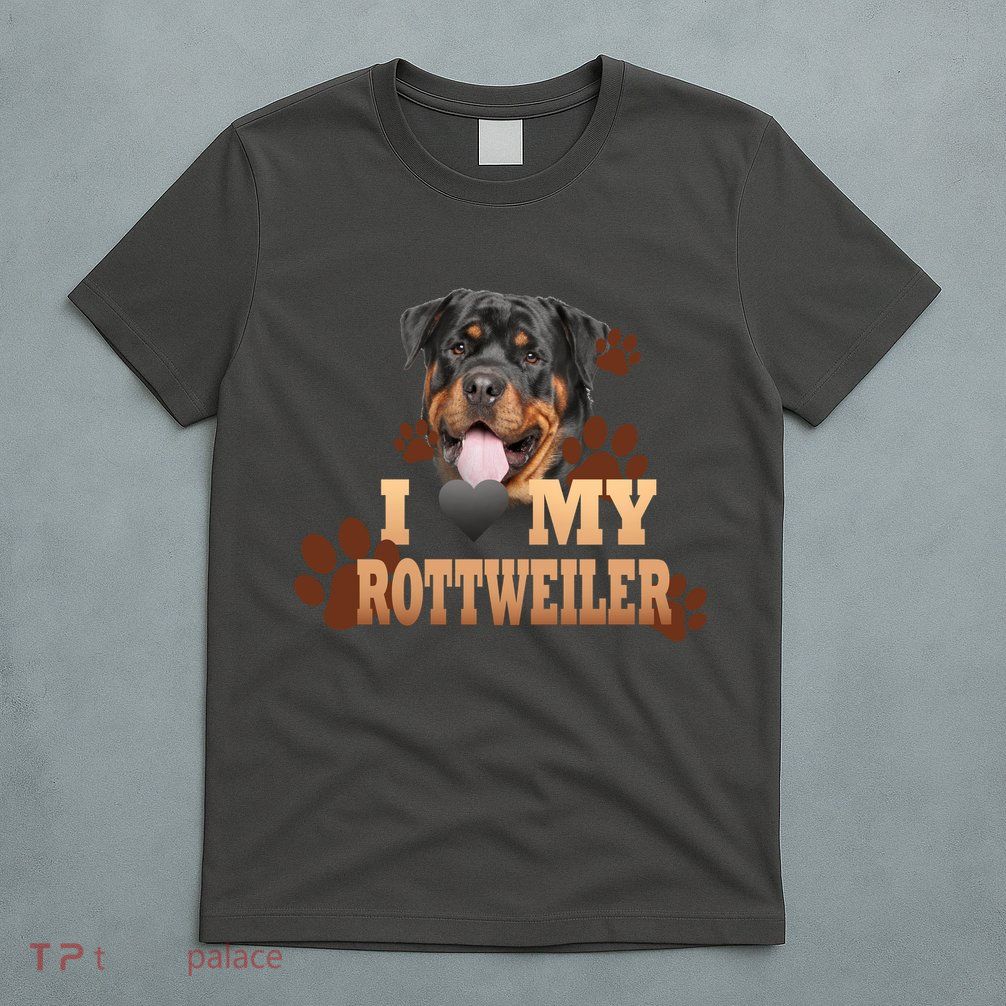 Dogs - I Love My Rottweiler T-Shirt