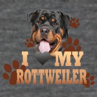 Dogs - I Love My Rottweiler Backpack