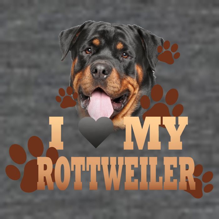 Dogs - I Love My Rottweiler Backpack