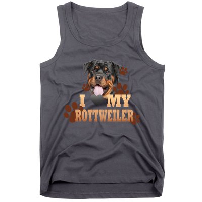 Dogs - I Love My Rottweiler Tank Top