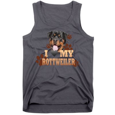 Dogs - I Love My Rottweiler Tank Top