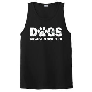 Dogs Because People Suck PosiCharge Competitor Tank