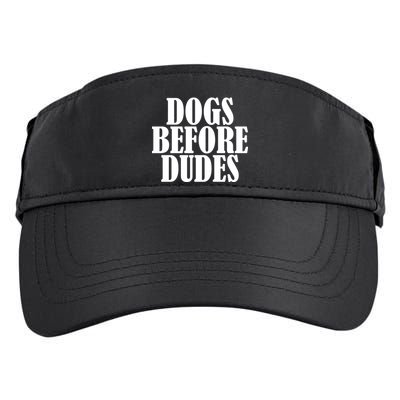 Dogs Before Dudes Adult Drive Performance Visor