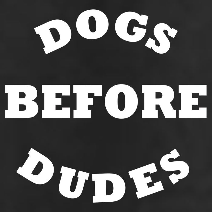 Dogs Before Dudes Funny Saying Adult Drive Performance Visor