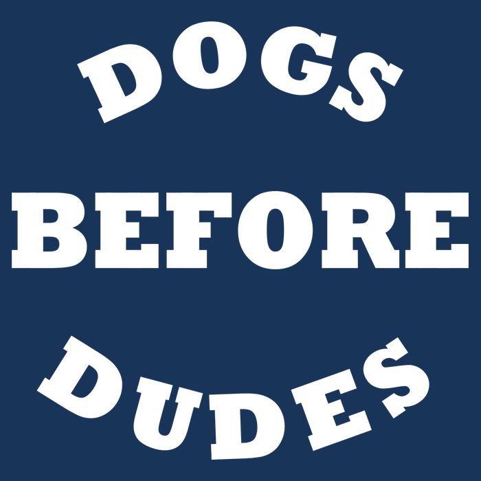 Dogs Before Dudes Funny Saying Cooling Performance Crew T-Shirt