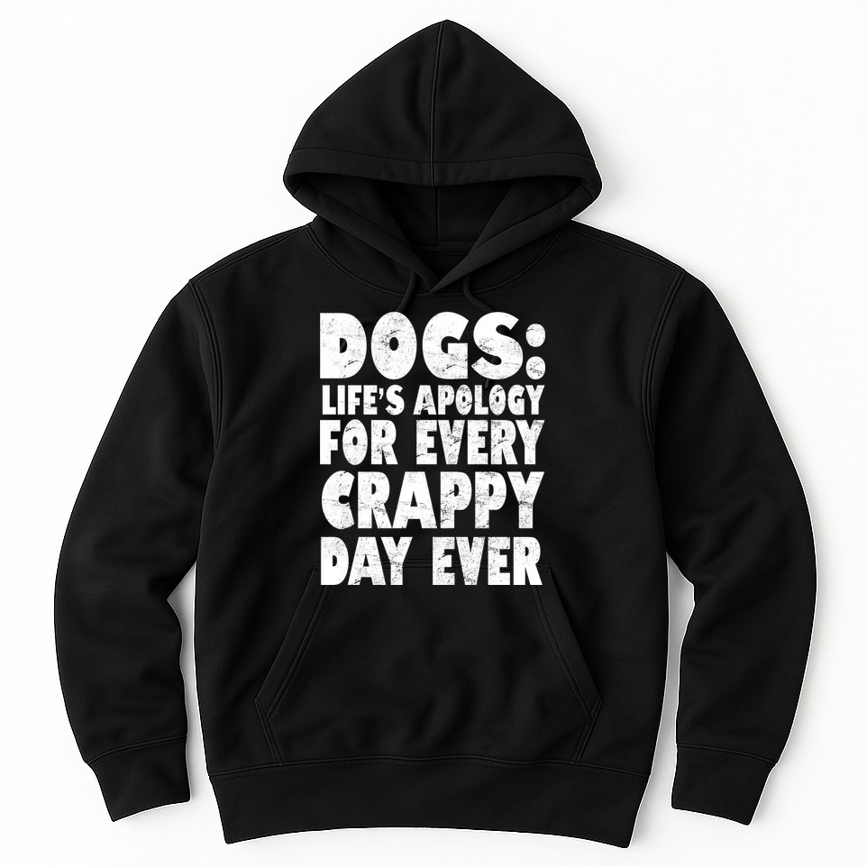 Dogs Life's Apology For Every Crappy Day Ever Hoodie