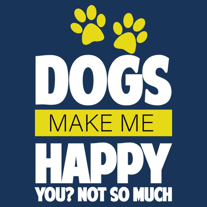 Dogs Make Me Happy You Not So Much Flatbill Hat