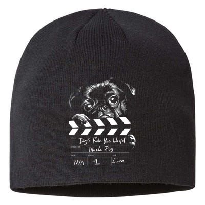 Dogs Rule The World Cute Director  Sustainable Beanie