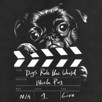 Dogs Rule The World Cute Director  25L Jumbo Tote