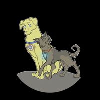 Dogs Steve N Tony Mug