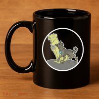 Dogs Steve N Tony 11oz C Handle Ceramic Mug