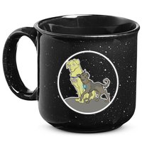 Dogs Steve N Tony 15oz Campfire Ceramic Mug
