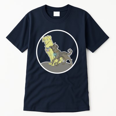 Dogs Steve N Tony Tall T-Shirt