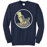 Dogs Steve N Tony Tall Sweatshirt