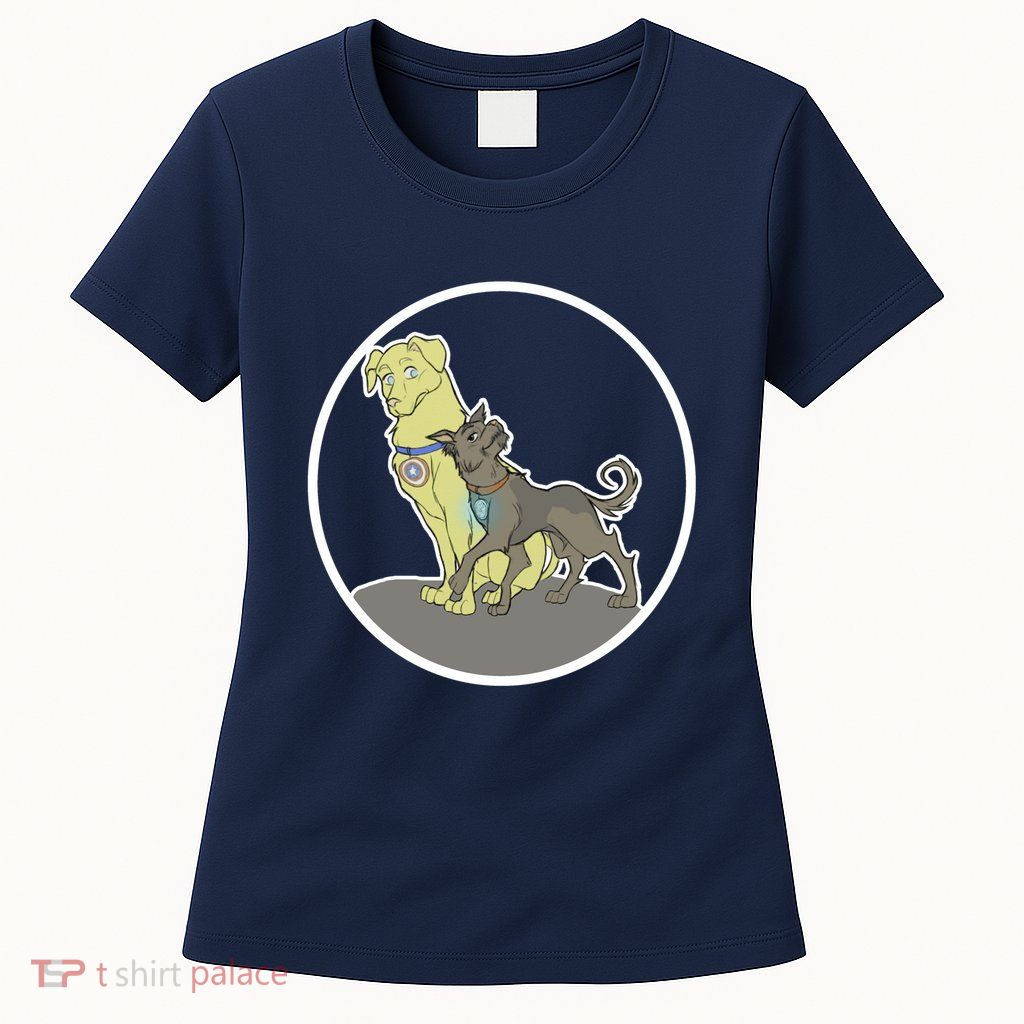 Dogs Steve N Tony Womens T-Shirt