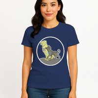 Dogs Steve N Tony Womens T-Shirt