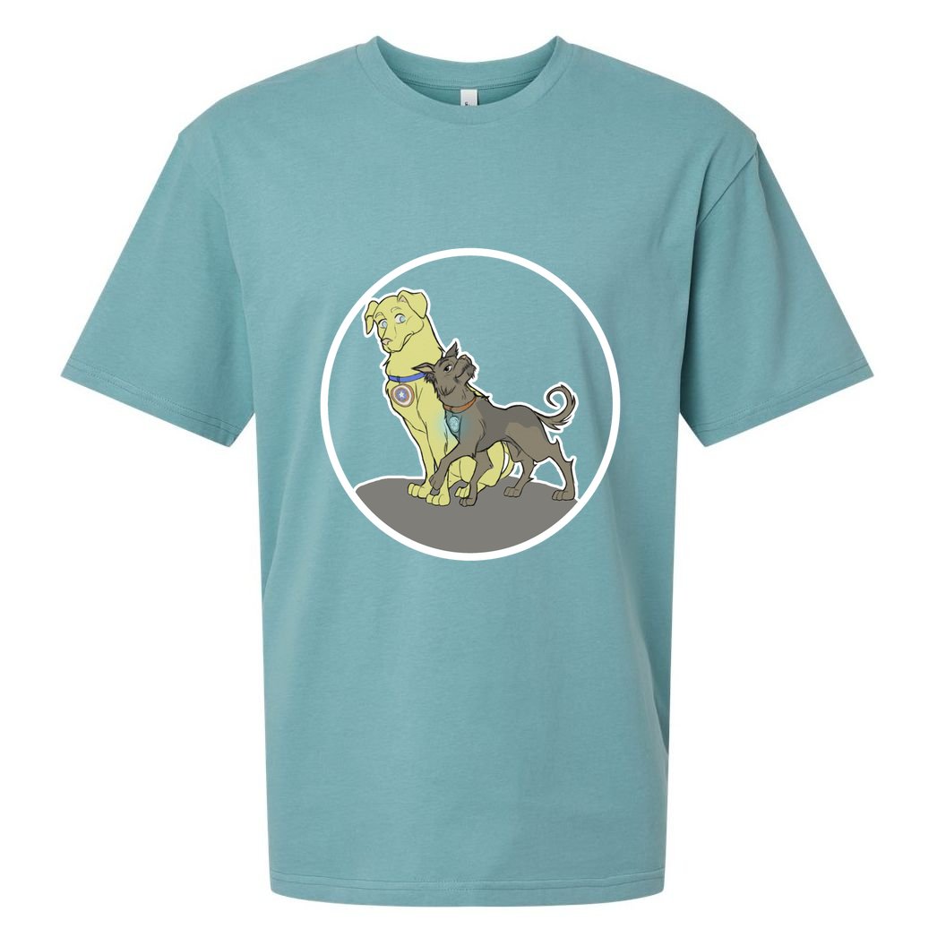 Dogs Steve N Tony Sueded Cloud Jersey T-Shirt
