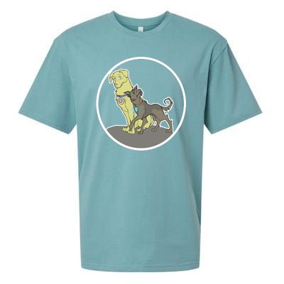 Dogs Steve N Tony Sueded Cloud Jersey T-Shirt