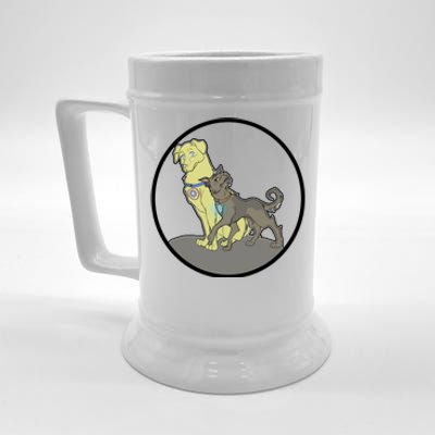 Dogs Steve N Tony Beer Stein